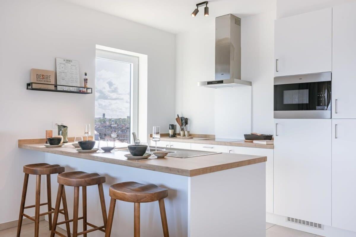 Huswell - Lovely New At The Harbor + Parking Appartement Bruges